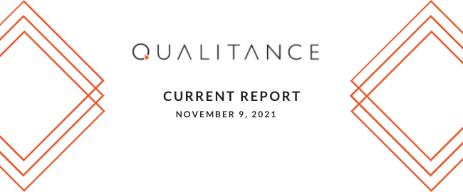 Current Report - November 9, 2021